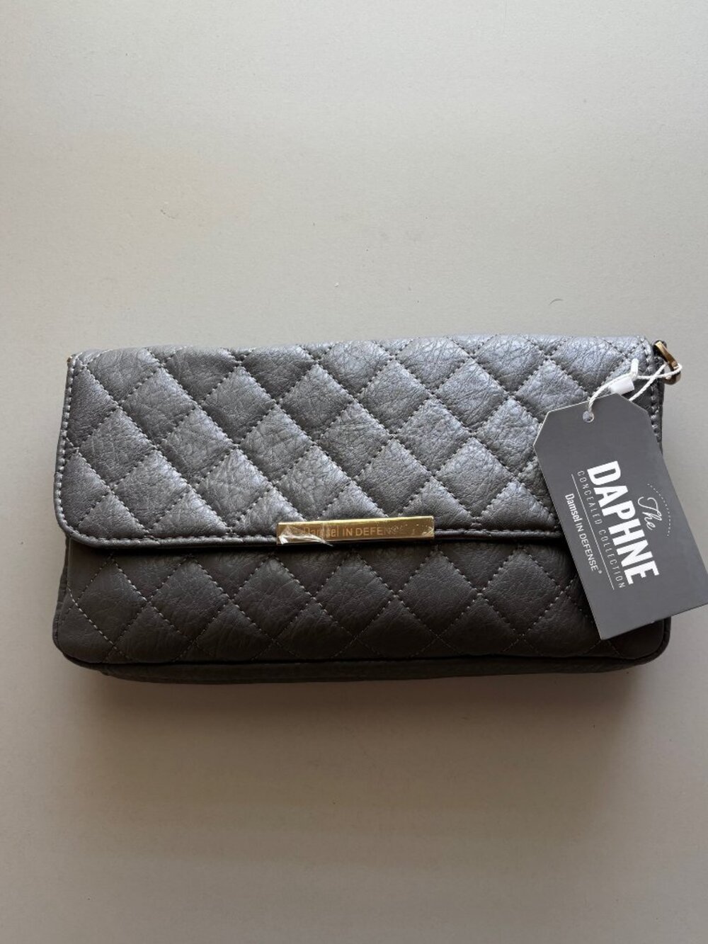 Damsel in Defense Daphne Clutch/Crossbody Concealed Carry Purse, NWT!